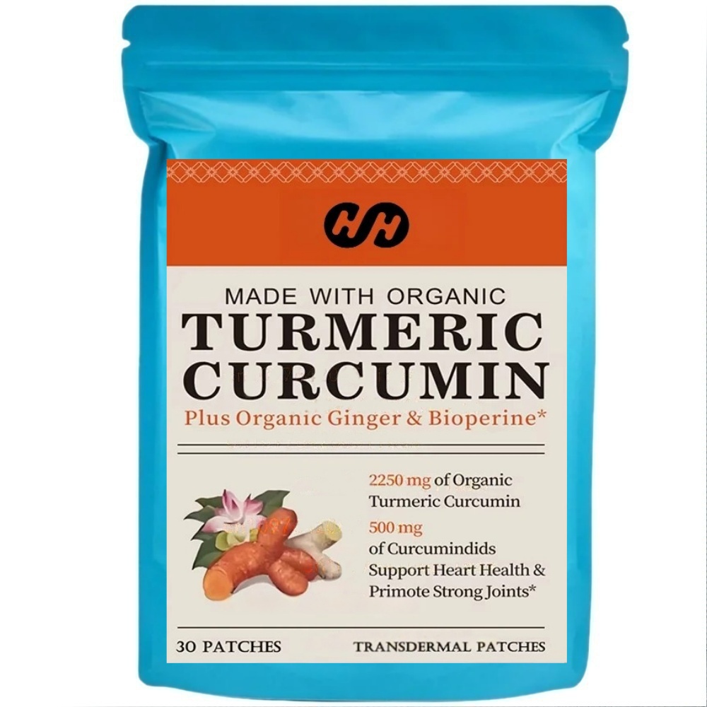 Turmeric - 30 Adesivos Transdérmicos de Cúrcuma e