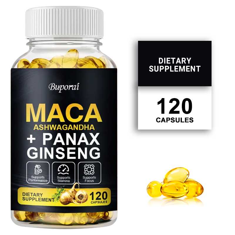 Ginger Tea - Maca, Panax Ginseng, suplemento de extrato