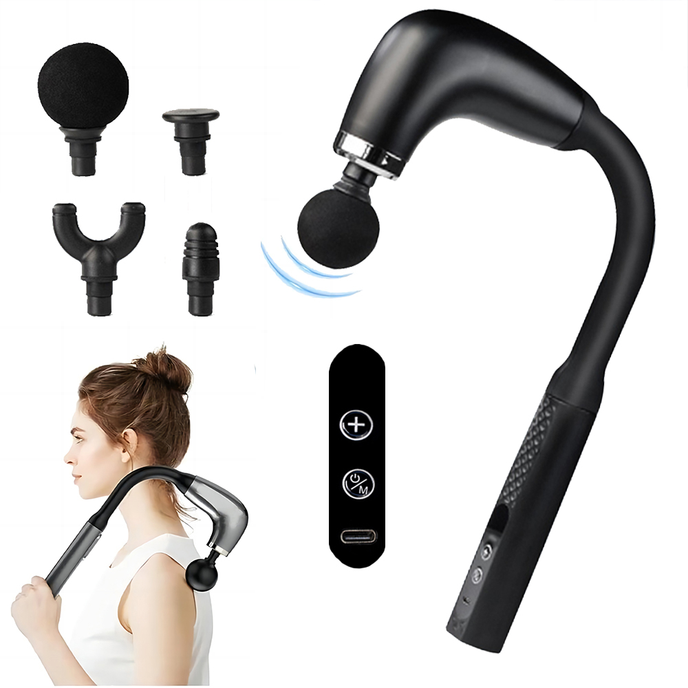 Health Wellness - Pistola de massagem fascial portátil, pistola