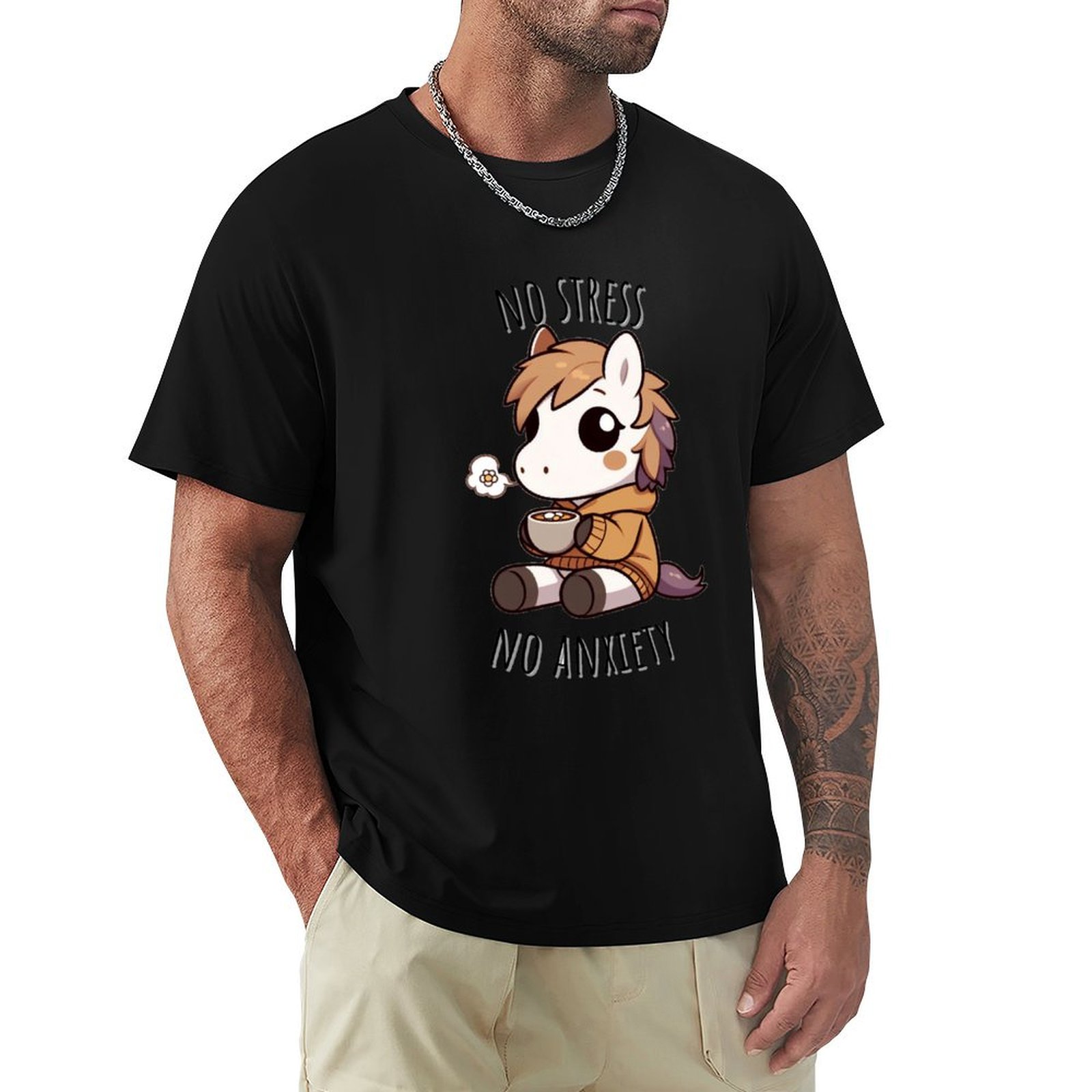 Camiseta Chamomile Tea Horse,  - Chamomile Tea avaliação e preço