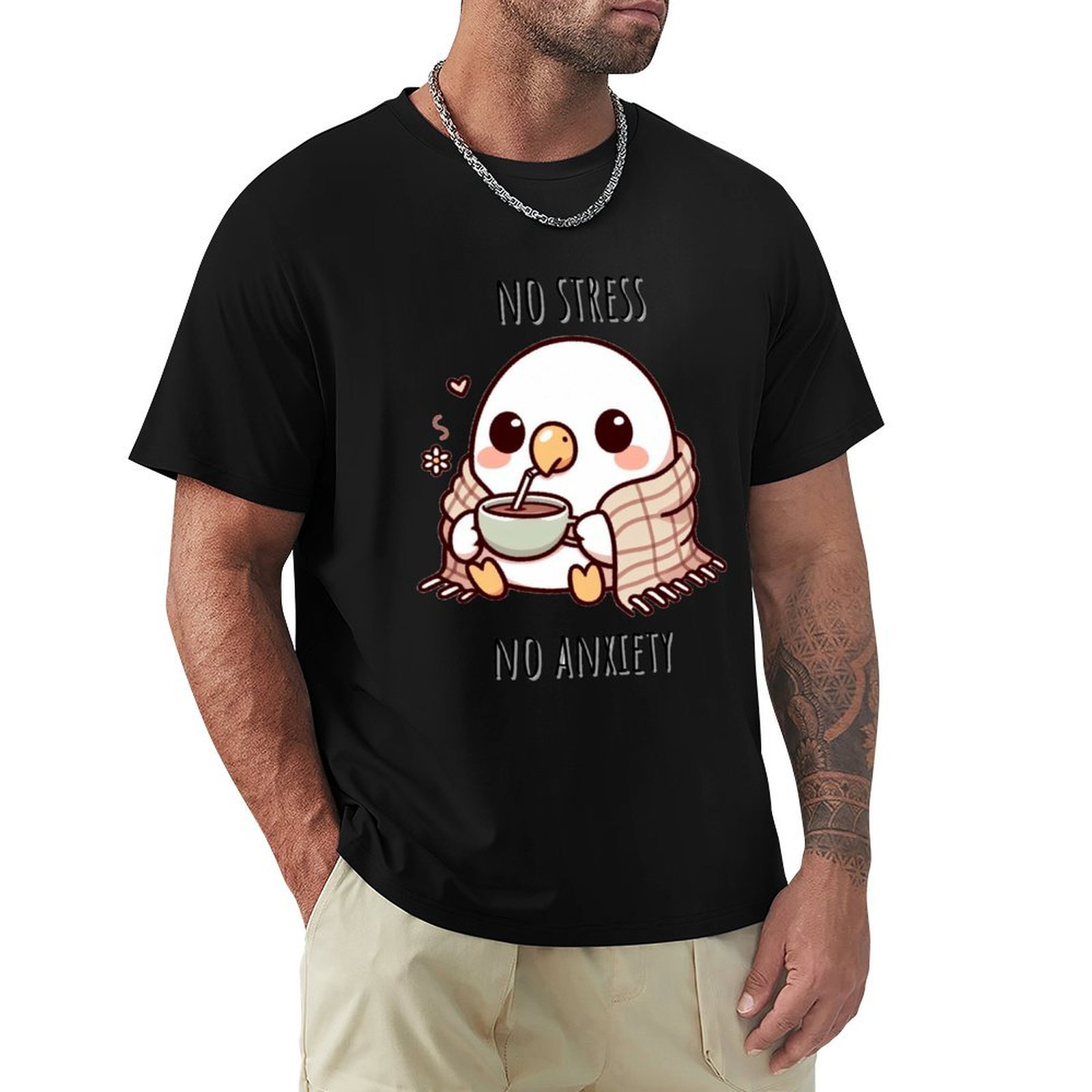 Camiseta de Manga Curta Tamanh - Chamomile Tea avaliação e preço