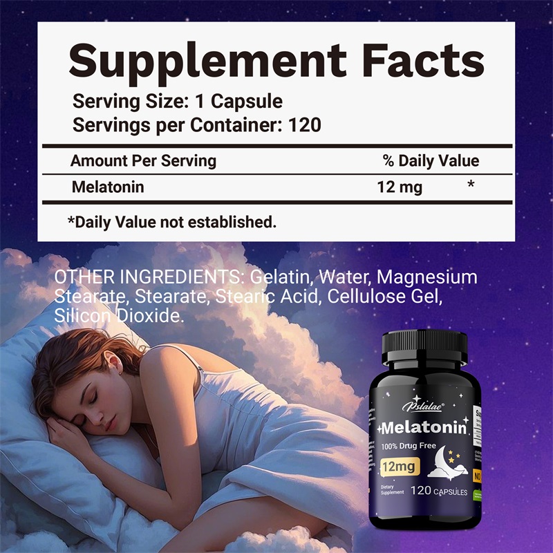 Melatonina 12mg - alivia a ans - Health Wellness avaliação e preço