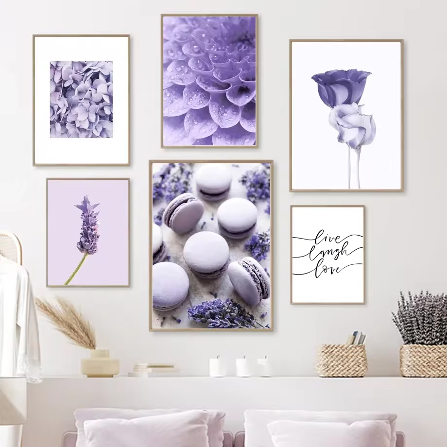 Pintura em Tela de Borboleta L - Lavender Oil avaliação e preço