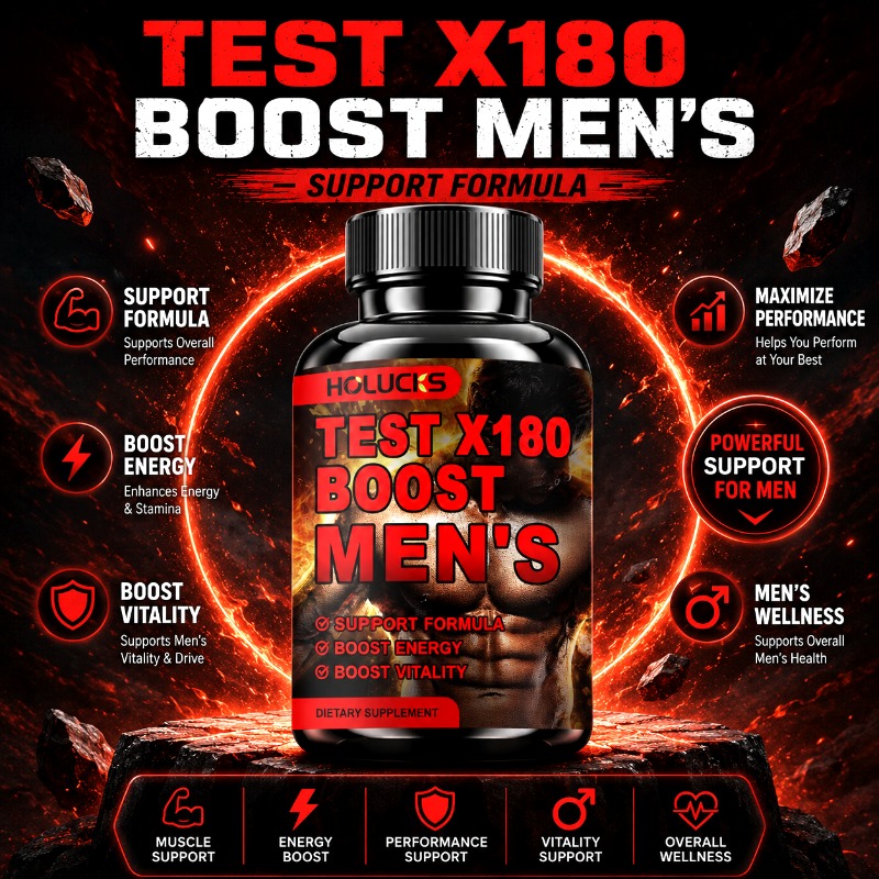 Suplemento Masculino Test X180 - Herbal Supplement avaliação e preço