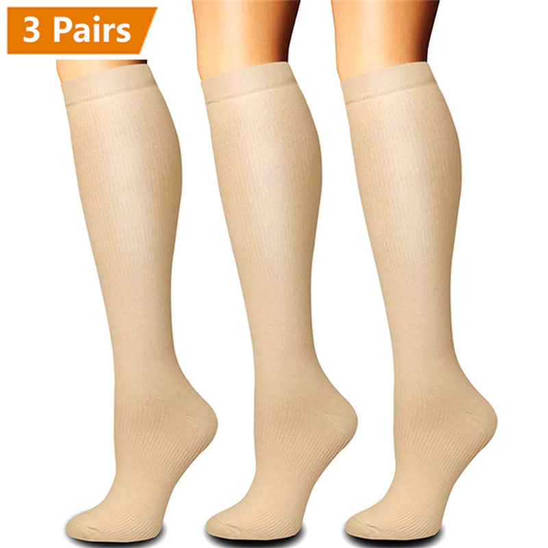3 pares meias de compressão jo - Echinacea avaliação e preço