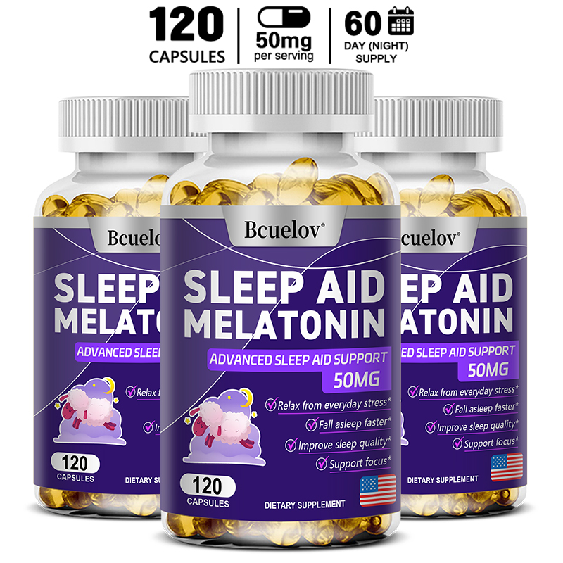Cápsulas de Melatonina 25mg co - Herbal Supplement avaliação e preço