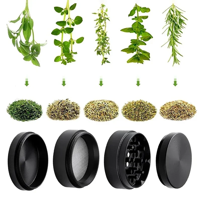 Mini Moedores de Ervas Metálic - Dried Herbs avaliação e preço