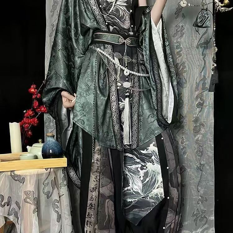 Conjunto de Estilo Hanfu Chinê - Echinacea avaliação e preço